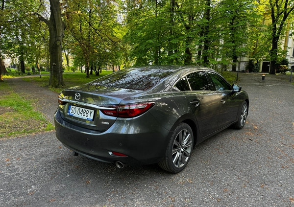 Mazda 6 cena 69900 przebieg: 189000, rok produkcji 2018 z Sosnowiec małe 742